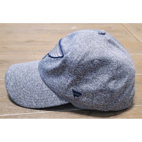 St Louis StL Blues Fanatics Hat Cap Adjustable Heather Gray NHL Hockey Mens - Picture 2 of 6